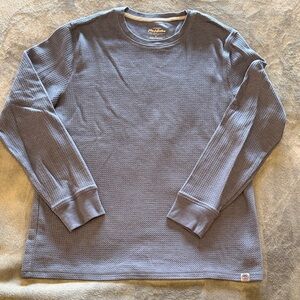 Flag & Anthem Men's Blue Crew Neck Shirt Size L